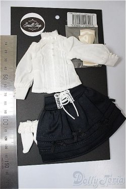 画像2: リカちゃんキャッスル/22cm用 日本橋モデルドレスセット(紺) /ファッションドール　衣装 A-25-07-09-204-NY-ZA