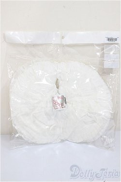画像2: MSD＆MDD/OF：ぽんぽんパニエ(ホワイト)/1/4　40ｃｍ　BJD　MJD　衣装　ドール用 A-25-07-09-321-NY-ZA