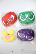 ちみっこDD/OF:ぷよぷよ＋カーバングルぬいぐるみ/ A-25-07-09-168-NY-ZA