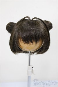 9inch/ウィッグ：DOLLCE製/インチ　BJD　MJD　ドール用 A-25-07-09-176-NY-ZA