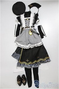DD/OF:星街すいせい風 メイド服　CHERRYMILK様製/0 A-25-07-09-167-NY-ZA