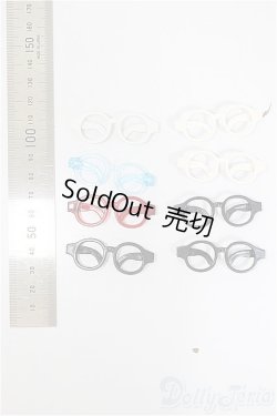 画像2: 1/12サイズドール/OF:小物　眼鏡セット/1/12サイズ　ドール用 A-25-07-09-292-KD-ZA