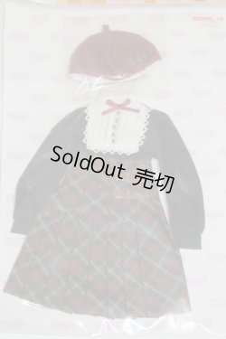 画像2: AZONE/OF:23ｃｍ　PNMブリティッシュガールset(ブラック×赤チェック)/0 A-25-07-15-020-NY-ZA