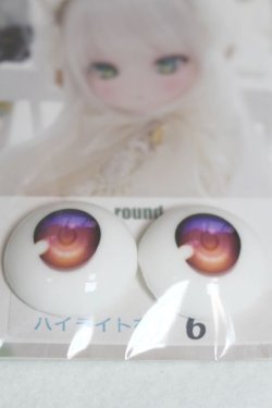 画像2: アニメアイ/22mm:MOFeye×chatora様製/ドール用　アイ A-25-07-15-012-NY-ZA