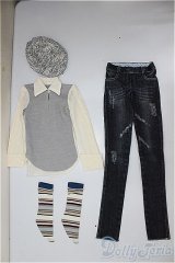 SD17B/OF:衣装セット/1/3　70ｃｍ　BJD　MJD　衣装　ドール用 A-25-07-16-124-NY-ZA