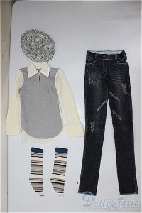 SD17B/OF:衣装セット/1/3　70ｃｍ　BJD　MJD　衣装　ドール用 A-25-07-16-124-NY-ZA