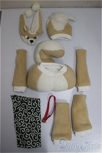 MDD/OF:柴犬モフモフ衣装セット（cloth-lab.）/0 A-25-07-16-281-TO-ZA