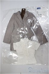 DD/OF:ホワイトブラウス＆タイトスーツ/0 A-25-07-23-178-NY-ZA