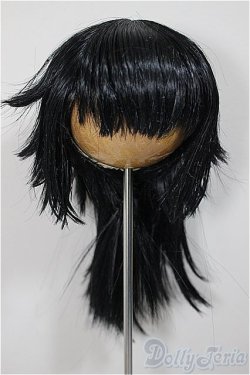 画像1: 8-9inch/ウィッグ/インチ　BJD　MJD　ドール用 A-25-07-23-190-NY-ZA
