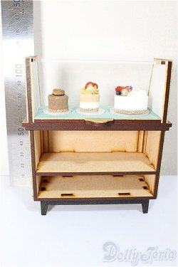 画像2: minimums様製/ショーケース(ケーキ付き)/ A-25-07-23-168-NY-ZA