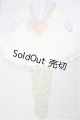 SD/OF:MILKDOLL様製セーラーワンピース/1/3　60ｃｍ　BJD　MJD　衣装　ドール用 A-25-07-23-173-NY-ZA