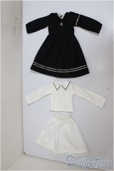 MSD(SDM)/OF:灰ばら女学院初等科制服/1/4　40ｃｍ　BJD　MJD　衣装　ドール用 A-25-07-30-294-NY-ZA