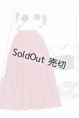 SD16G/OF:月の衣(紅赤)/1/3　70ｃｍ　BJD　MJD　衣装　ドール用 A-26-02-18-001-NY-ZA