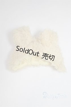 画像1: 幼SD/OF:くま耳帽子(カスタード)・ちび/1/6 30cm BJD MJD 衣装 ドール用 A-25-07-30-007-NY-ZA