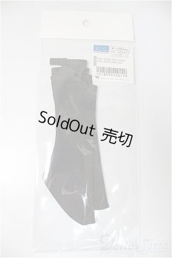画像1: SDM&MSD/OF:靴下留め付きソックス(黒)/1/4 40cm BJD MJD 衣装 ドール用 A-25-09-10-282-NY-ZA