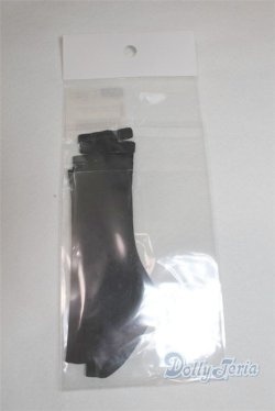 画像2: SDM＆MSD/OF:靴下留め付きソックス(黒)/1/4　40ｃｍ　BJD　MJD　衣装　ドール用 A-25-07-30-003-NY-ZA
