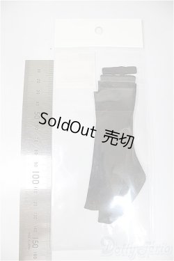 画像2: SDM&MSD/OF:靴下留め付きソックス(黒)/1/4 40cm BJD MJD 衣装 ドール用 A-25-09-10-282-NY-ZA