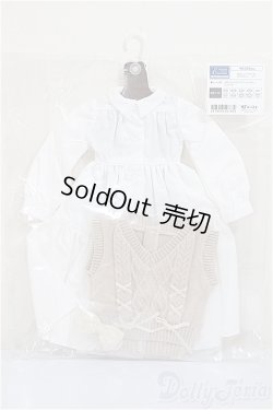 画像1: MSD/OF：ゆるニットベスト＆ワンピセット・ミニ/1/4　40ｃｍ　BJD　MJD　衣装　ドール用 A-25-07-30-194-NY-ZA