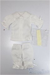 SDM/OF:2WAYブラウスセット・ミニ/1/4　40ｃｍ　BJD　MJD　衣装　ドール用 A-25-07-30-197-NY-ZA