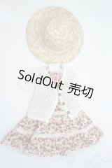 SD/OF フラワーレースワンピセット(VOLKS製) Y-25-08-27-039-TO-ZY