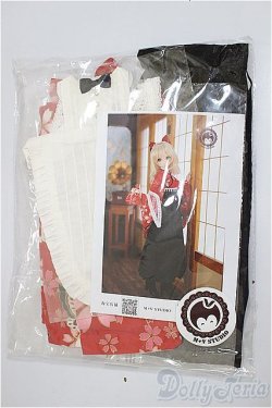 画像1: DD/OF 大正袴set(赤)(M+V Studio様製)/0 A-25-07-30-332-TO-ZA