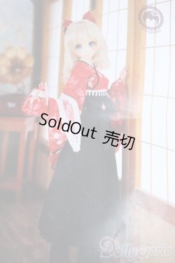 画像1: DD/OF 大正袴set(赤)(M+V Studio様製) Y-25-10-22-042-TO-ZY