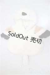 SDM＆MSD/OF:シマエナガコート・ミニ/1/4　40ｃｍ　BJD　MJD　衣装　ドール用 A-25-08-06-114-NY-ZA