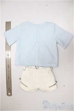 画像2: DD/OF ツギハギベアT&パンツセット(ボークス製)/0 A-25-08-06-203-TO-ZA