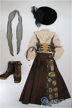 画像1: SD/OF:衣装セット　リーゼロッテGalerie de l'esprit 2021 秋冬Ver./1/3　60ｃｍ　BJD　MJD　衣装　ドール用 A-25-08-06-342-NY-ZA