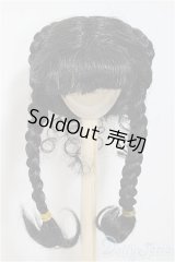9-10inch/ウィッグ/インチ　BJD　MJD　ドール用 A-25-08-06-344-NY-ZA