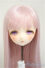 Imomodoll/Atrium Hoshino様製:1/4 Miko カスタムヘッド+アイ+ウィッグ/BJD　球体関節人形 A-25-08-13-117-NY-ZA