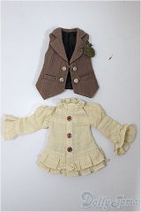 幼SD/OF:トップス/1/6　30ｃｍ　BJD　MJD　衣装　ドール用 A-25-08-20-284-NY-ZA