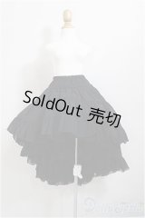 SD/OF:プリンセスぽんぽんパニエ（黒）・ミニ/1/3　60ｃｍ　BJD　MJD　衣装　ドール用 A-25-08-20-260-NY-ZA