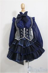 SD/OF:ミスティックブルーローズ/1/3　60ｃｍ　BJD　MJD　衣装　ドール用 A-25-08-20-259-NY-ZA