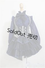 SD/OF:ミスティックブルーローズ/1/3　60ｃｍ　BJD　MJD　衣装　ドール用 A-25-08-20-259-NY-ZA