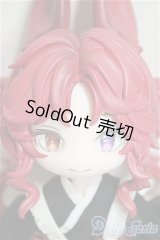 不可食用人形/月飛び時間:蝶衣 赤 カスタム/ A-25-08-20-328-NY-ZA