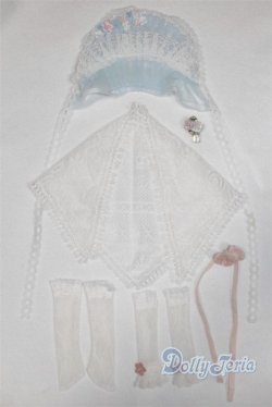 画像2: 40cmサイズドール/OF:Blue Chiffon DOLK SELECT A-25-09-03-068-NY-ZA
