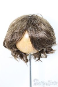 8-9inch/ウィッグ　W-163D/インチ　BJD　MJD　ドール用 A-25-08-27-221-NY-ZA