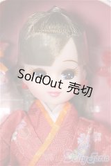 リカちゃん/LD-30 Kimono 紅/BJD　球体関節人形 A-25-08-27-305-NY-ZA