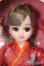 画像1: リカちゃん/LD-30 Kimono 紅/BJD　球体関節人形 A-25-08-27-305-NY-ZA (1)