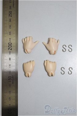 画像2: 30cmドールサイズ/ハンドパーツセット A-25-08-27-427-NY-ZA