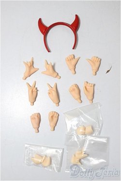 画像1: azone/1/12サイズ・1/6サイズ　ハンドパーツ　カチューシャ/0 A-25-09-03-178-NY-ZA