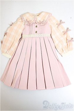 画像1: SDM＆MSD/OF:くま耳いちごみるくコーデ・ミニ/1/4　40ｃｍ　BJD　MJD　衣装　ドール用 A-25-09-03-346-NY-ZA