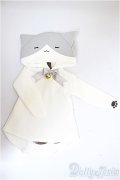 SDM＆MSD/OF:のんびりハチワレねこパーカー・ミニ/1/4　40ｃｍ　BJD　MJD　衣装　ドール用 A-25-09-03-344-NY-ZA