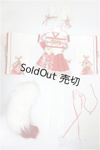 MDD/OF:洋風巫女着物10点セット/0 A-25-09-03-340-NY-ZA