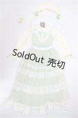 SD/OF:すずらんドレスセット/1/3　60ｃｍ　BJD　MJD　衣装　ドール用 A-25-09-03-323-TN-ZA