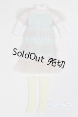リトルファクトリー製22ｃｍサイズドレス/OF:オーバーワンピースドレスセット/ファッションドール　衣装 A-25-09-17-030-NY-ZA