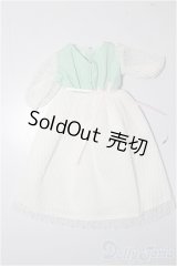 リトルファクトリー製22ｃｍサイズドレス/OF:ドットチュール使いワンピース/ファッションドール　衣装 A-25-11-26-299-NY-ZA