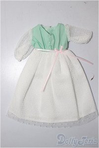 リトルファクトリー製22ｃｍサイズドレス/OF:ドットチュール使いワンピース/ファッションドール　衣装 A-25-11-26-299-NY-ZA