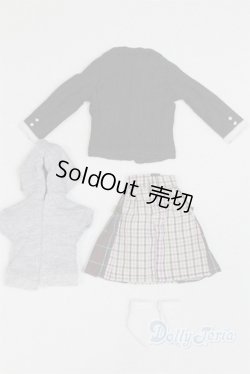 画像2: リトルファクトリー製27ｃｍサイズドレス/OF:フード付きトップスドレスセット/ファッションドール　衣装 A-25-09-17-029-NY-ZA